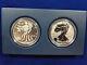 2013-w Reverse Proof & Enhanced Silver Eagle 2-coin West Point Set