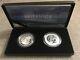 2018 Royal Mint Britannia Silver Proof & Reverse Proof 1 Oz £2 Two-Coin Set