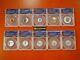 2018 S Reverse Proof Silver Anacs Rp70 10 Coin Set Cent Thru Kennedy & Quarters