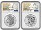 2023 S Reverse Proof $1 Morgan & Peace Dollar 2pc Set NGC PF69 Early Releases! %