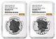 2023 S Reverse Proof $1 Morgan and Peace Dollar 2pc Set NGC PF69 Brown Label %