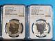 2023-S Reverse Proof $1 Morgan and Peace Dollar NGC PF69 Brown 2 Coin Set 007